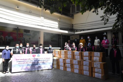 ผู้ว่าฯร่วมกับ พมจ.ยโสธรส่งมอบหน้ากากอนามัยแก่ผู้เปราะปาง 9 อำเภอ