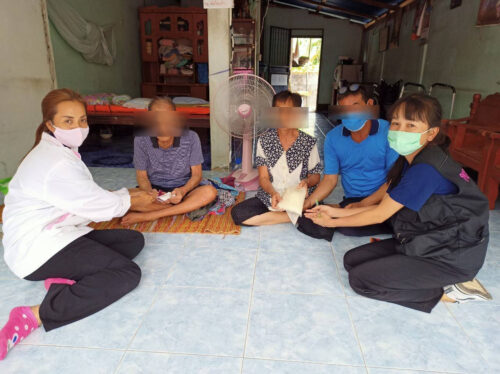 ลงพื้นที่ตรวจสอบข้อเท็จจริงผู้ประสบปัญหาทางสังคมที่ขอความช่วยเหลือผ่านศูนย์ช่วยเหลือสังคม สายด่วน 1300