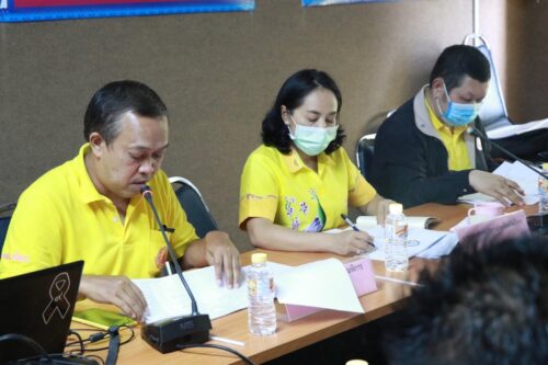 ประชุมคณะกรรมงานพิจารณากลั่นกรองเงินกู้ยืมกองทุนส่งเสริมและพัฒนาคุณภาพชีวิตคนพิการ ครั้งที่ 2/2563