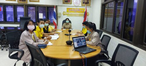 ประชุมแผนการขับเคลื่อนงานปี’64 และ การติดตามข้อมูลข่าวสาร พม.