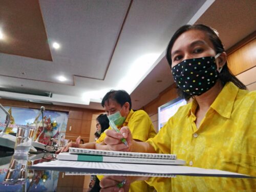กิจกรรมแลกเปลี่ยนเรียนรู้ในรูปแบบชุมชนนักปฏิบัติ (Cops)  ของสำนักงานปลัดกระทรวงมหาดไทย ครั้งที่  4/2563