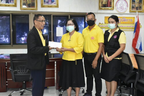 พมจ.ยโสธร รับมอบเงินจาก ประธานกรรมการประสานงานส่วนภูมิภาค ภาค 7