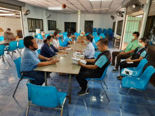 ลงพื้นที่ประชุมหารือร่วมกับ เทศบาลตำบลป่าติ้ว โรงพยาบาลป่าติ้ว ศูนย์คุ้มครองคนไร้ที่พึ่ง เพื่อหาเเนวทางการช่วยเหลือผู้พิการที่ประสบปัญหาไร้ที่พึ่ง