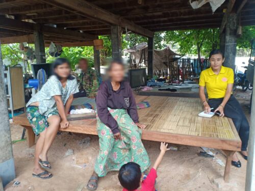 ลงพื้นที่สอบข้อเท็จจริงผู้ประสบปัญหาทางสังคมในเขตพื้นที่ ตำบลลุมพุก อำเภอคำเขื่อนแก้ว จังหวัดยโสธร จำนวน1ราย