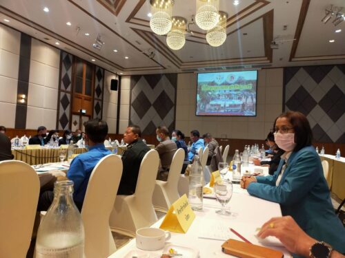 ประชุมเชิงปฎิบัติการคณะอนุกรมการกำกับติดตามผลการดำเนินงานป้องกันและปราบปราม ยาเสพติด ปี 2563 (กลุ่มจังหวัดภาคตะวันออกเฉียงเหนือตอนล่าง 2)