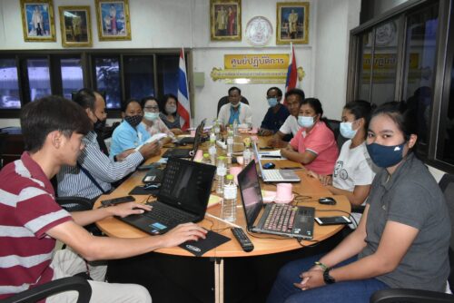 จัดประชุม ครู ก การจัดทำโปรแกรม ฐานข้อมูลกองทุนสวัสดิการชุมชน จังหวัดยโสธร