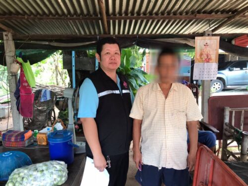 พมจ.ยโสธร ลงพื้นที่สอบข้อเท็จจริง ผู้พิการที่มีสิทธิได้รับเงินเยียวยากลุ่มเปราะบาง ตามมติคณะรัฐมนตรีเบิกจ่ายเงินเยียวยา 3,000 บาท