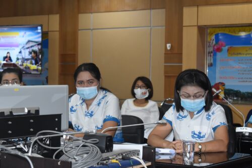 พมจ.ยโสธร เข้าร่วมการประชุมแนวทางการประเมินส่วนราชการตามมาตรการปรับปรุงประสิทธิภาพ ในการปฎิบัติราชการของจังหวัด ปีงบประมาณ พ.ศ.2563 และ พ.ศ.2564 ผ่านระบบวีดีทัศน์ทางไกลของกระทรวงมหาดไทย