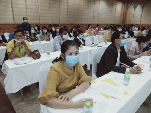 พมจ.ยโสธร เข้าร่วมประชุมประชาคมรับฟังความคิดเห็นและปรึกษาหารือเกี่ยวกับแผนพัฒนาจังหวัด (พ.ศ.2561 – 2565) ฉบับทบทวน จังหวัดยโสธร