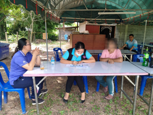 พมจ.ยโสธร ลงพื้นที่เยี่ยมบ้านและให้กำลังใจผู้ประสบปัญหาวาตภัย
