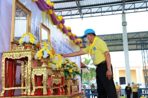 กิจกรรมจิตอาสาถวายพระราชกุศล เนื่องในวันคล้ายวันสวรรคตพระบาทสมเด็จพระบรมชนกาธิเบศร มหาภูมิพลอดุลยเดชมหาราช บรมนาถบพิตร 13 ตุลาคม 2563 “ปณิธารความดี ทำดีเริ่มได้ที่ใจเรา”