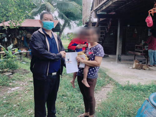 ลงพื้นที่เยี่ยมบ้าน และตรวจสอบข้อเท็จจริง กรณีคนพิการยื่นคำร้องขอกู้ยืมเงินกองทุนส่งเสริมและพัฒนาคุณภาพชีวิตคนพิการ