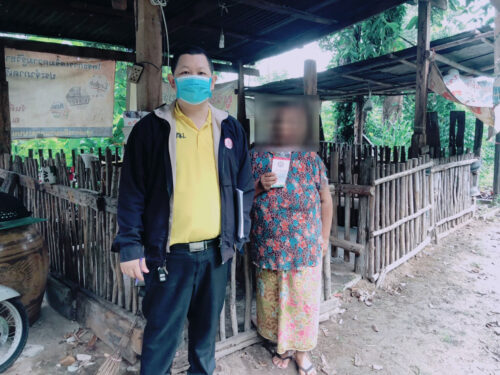 ลงพื้นที่เยี่ยมบ้านและตรวจสอบข้อเท็จจริง กรณีคนพิการที่ยื่นคำร้องขอกู้ยืมเงินกองทุนส่งเสริมและพัฒนาคุณภาพชีวิตคนพิการ