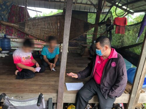 ลงพื้นที่สอบข้อเท็จจริงคนพิการ ที่ยื่นกู้ยืมเงินกองทุนส่งเสริมและพัฒนาคุณภาพชีวิตคนพิการ