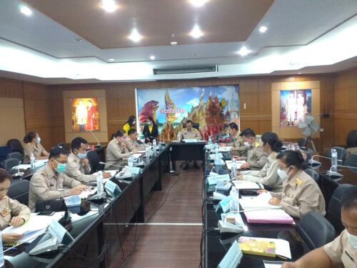 ประชุมคณะกรรมการการขับเคลื่อน โครงการเพิ่มทักษะด้านอาชีพแก่นักเรียนครอบครัวยากจนที่ไม่ได้เรียนต่อหลังจบการศึกาาภาคบังคับ ครั้งที่ 1 ปีงบประมาณ 2564
