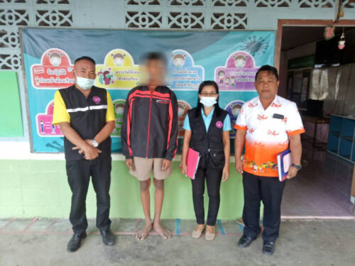 ลงพื้นที่เพื่อเยี่ยมบ้านและสอบข้อเท็จจริงเด็กและครอบครัวผู้ประสบปัญหาทางสังคม