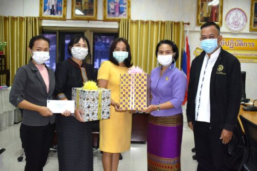 พม.ยโสธร รับบริจาคเงินและสิ่งของจาก ส่วนราชการ/องค์กรเอกชนภาคธุรกิจ ให้การสนับสนุนเป็นของขวัญวันคนพิการ เนื่องในงานวันคนพิการสากล ประจำปี 2563