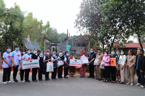 ลงพื้นที่เยี่ยมบ้านผู้ประสบปัญหากรณีอัคคีภัย