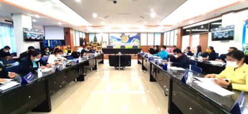 ประชุมซักซ้อมการดำเนินงานตามตัวชี้วัดการประเมินส่วนราชการตามมาตรการปรับปรุงประสิทธิภาพในการปฏิบัติราชการของจังหวัด ประจำปีงบประมาณ พ.ศ. 2564