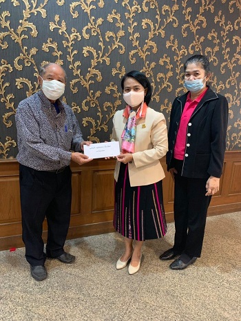 รับมอบปัจจัยสนับสนุนการปรับเปลี่ยนโถสุขภัณฑ์ ให้แก่วัดในพื้นที่จังหวัดยโสธร ตามโครงการ สุขาคลายทุกข์ สร้างสุขแก่คนทุกวัย เพื่อเป็นของขวัญปีใหม่ 2564