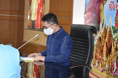 ประชุมคณะกรรมการประสานและขับเคลื่อนนโยบายสานพลังประชารัฐประจำจังหวัด (ศสป.) จังหวัดยโสธร ครั้งที่ 1/2564