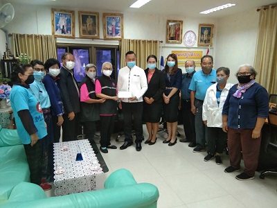 รับมอบเงินสนับสนุนการปรับเปลี่ยนโถสุขภัณฑ์