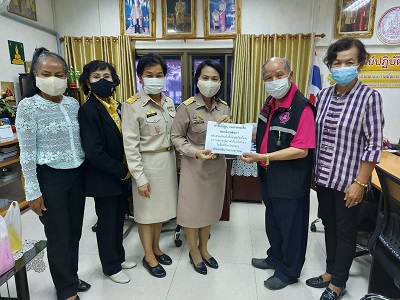 รับมอบปัจจัยสนับสนุนการปรับเปลี่ยนโถสุขภัณฑ์ ให้แก่วัดในพื้นที่จังหวัดยโสธร ตามโครงการสุขาคลายทุกข์ สร้างสุขแก่คนทุกวัย เพื่อเป็นของขวัญปีใหม่ 2564  จังหวัดยโสธร