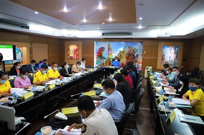 ประชุมคณะอนุกรรมการพัฒนาแรงงานและประสานงานการฝึกอาชีพจังหวัด (กพร.ปจ.) ยโสธร ครั้งที่ 1/2564