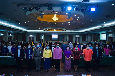 โครงการประชุมเชิงปฏิบัติการเพื่อพัฒนาศักยภาพศูนย์พัฒนาครอบครัวในชุมชน (ศพค) ประจำปี 2564