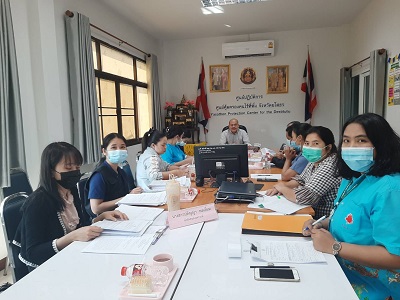 ประชุมคณะกรรมการพิจารณาให้ความช่วยเหลือผู้ประสบปัญหาทางสังคมจังหวัดยโสธร ครั้งที่11/2564