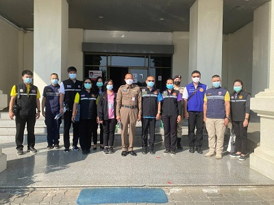 เข้าร่วมในชุดตรวจบูรณาการป้องกันปัญหาการค้ามนุษย์ด้านแรงงานในสถานประกอบกิจการจังหวัดยโสธรประจำเดือนกุมภาพันธ์ 2564