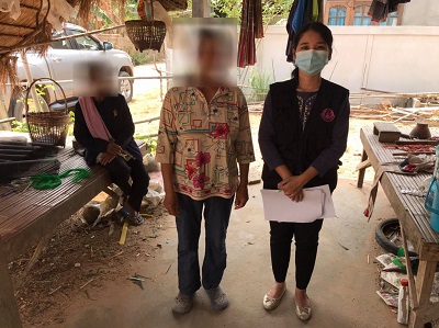 ลงพื้นที่สอบข้อเท็จจริงครอบครัวผู้พิการที่ประสบปัญหาทางสังคม