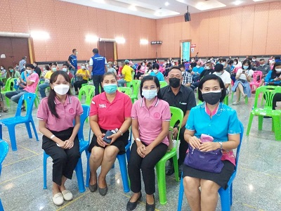 รับบริการฉีดวัคซีนป้องกันโรคติดเชื้อไวรัสโคโรนา 2019 (COVID-19) เข็มที่ 3