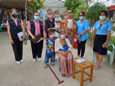 พม.ยโสธร เยี่ยมบ้านกลุ่มเปราะบาง : ผู้ป่วยติดเตียง และผู้พิการ