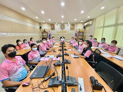 พม.ยโสธร (One Home) ประชุมการดำเนินโครงการพัฒนาคุณภาพชีวิตกลุ่มเปราะบาง รายครัวเรือน ครั้งที่ 2/2565