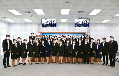 ร่วมพิธีเปิดการฝึกอบรมหลักสูตรนักบริหารระดับสูงการพัฒนาสังคมและความมั่นคงของมนุษย์ (นบส.พม.) รุ่นที่ 2/2565