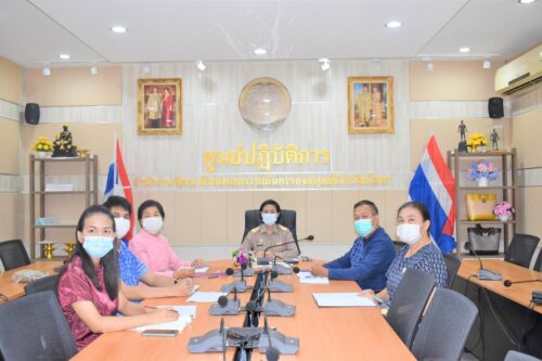 ร่วมประชุมติดตามสถานการณ์อุทกภัย จัดทำแผนการฟื้นฟูและพัฒนาผู้ประสบภัย