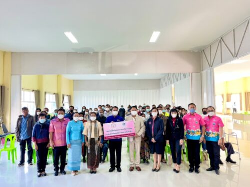 พมจ.ยโสธร เพิ่มรอยยิ้ม เติมความสุข มอบเงินทุนประกอบอาชีพแก่คนพิการ