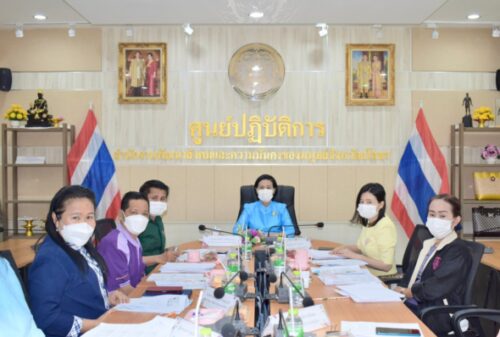 ประชุมคณะกรรมการพิจารณาให้ความช่วยเหลือผู้ประสบปัญหาทางสังคมจังหวัดยโสธร ครั้งที่ 7/2566