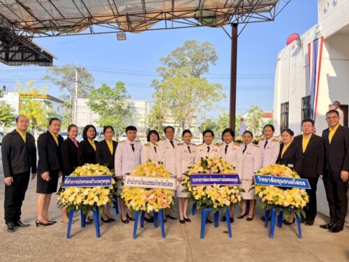 พม.ยโสธร ร่วมงานรัฐพิธีวันสมเด็จพระนเรศวรมหาราช วางพวงมาลาถวายราชสักการะ