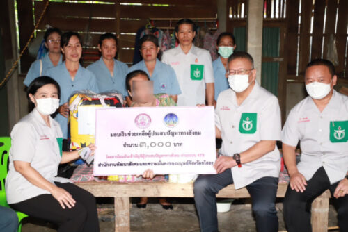 พมจ.ยโสธร ร่วมช่วยเหลือกลุ่มเปราะบาง ผู้สูงอายุ ผู้พิการ