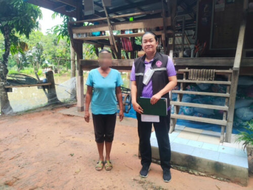พมจ.ยโสธร ลงพื้นที่ติดตามการประกอบอาชีพของคนพิการและผู้ดูแลคนพิการที่กู้ยืมเงินกองทุนส่งเสริมและพัฒนาคุณภาพชีวิตคนพิการ