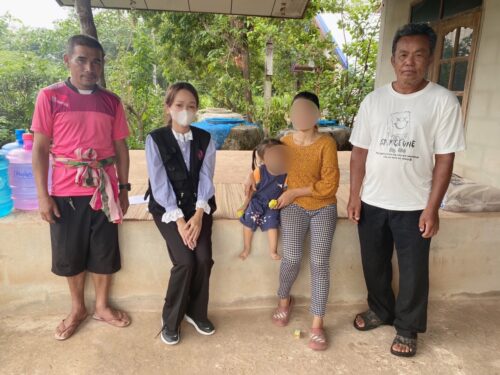 พมจ.ยโสธร ช่วยเหลือผู้ประสบปัญหาทางสังคม