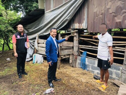 ลงพื้นที่เยี่ยมบ้านคนพิการที่ยื่นคำร้องขอกู้ยืมเงินกองทุนส่งเสริมและพัฒนาคุณภาพชีวิตคนพิการใ